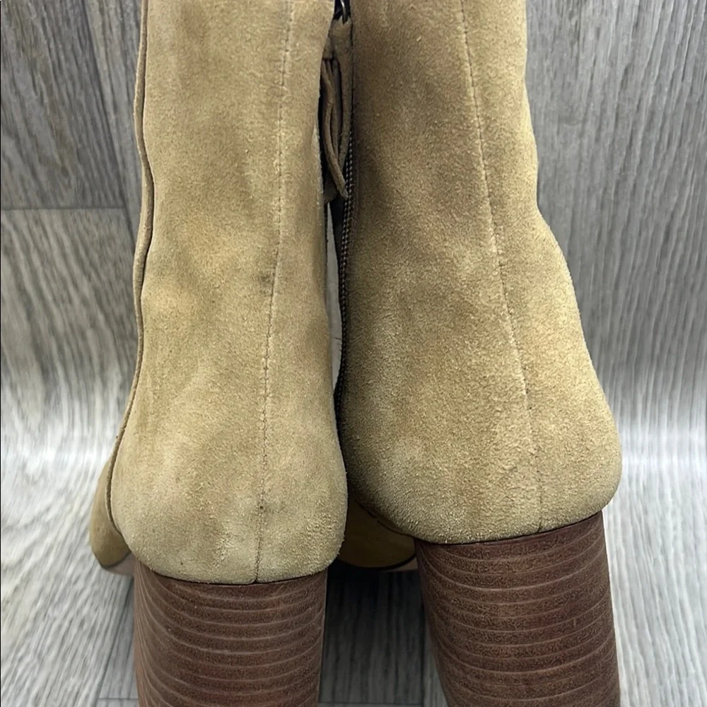 J.Crew Tan Suede Ankle Boots - Picture 7 of 14